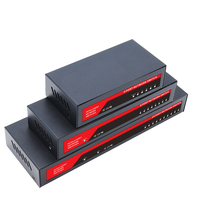 KuWFi Gigabit przełącznik sieciowy 100/1000Mbps przełącznik 5/8/10 Port RJ45 LAN Hub pulpit szybki przełącznik ethernetowy dla biura pokoju wieloosobowym dla domu 6